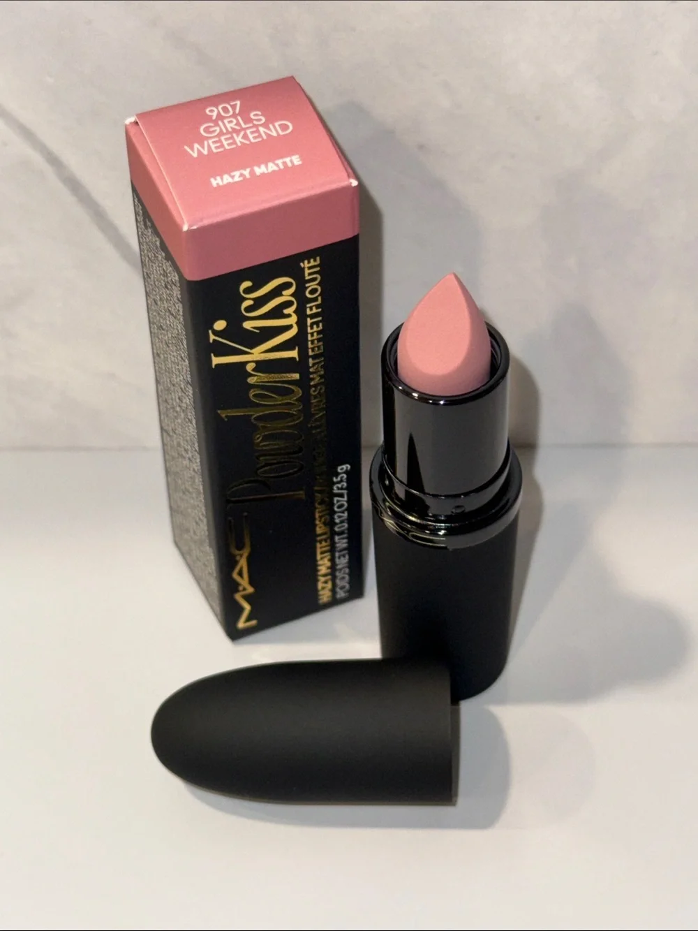 MAC Cosmetics Girls Weekend Powder Kiss Hazy Matte Lipstick